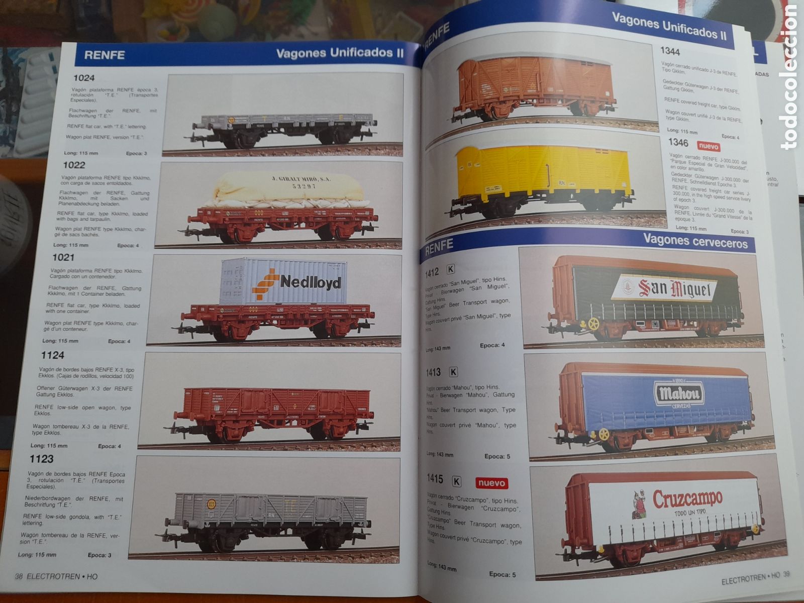Trenes escala: Catalogo electrotren 1999 - Foto 3