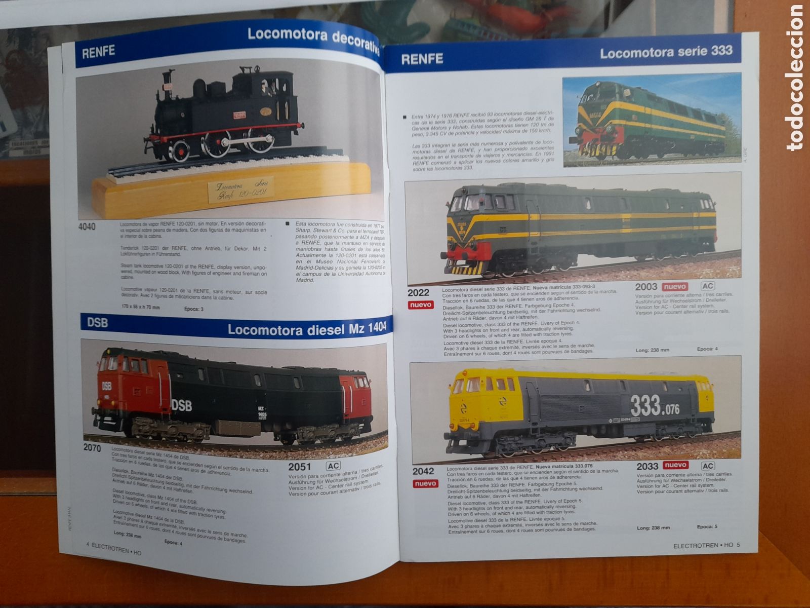 Trenes escala: Catalogo electrotren 2001 - Foto 3