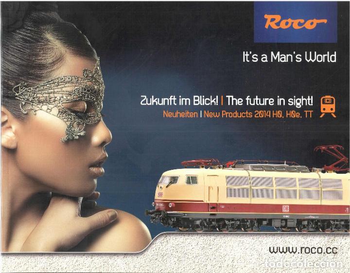 Trenes escala: CATALOGO DE NOVEDADES ROCO 2014 - Foto 1