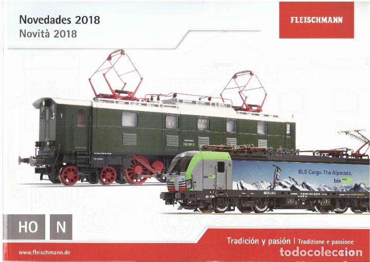 Trenes escala: CATALOGO DE NOVEDADES FLEISCHMANN 2018 - Foto 1