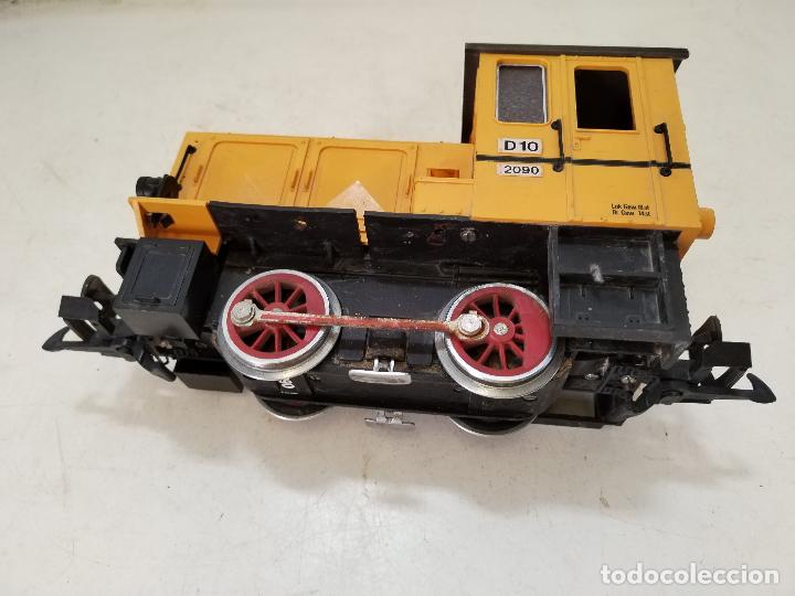 Trenes escala: LGB 2090, D-10 AMARILLA BY LEHMANN LOCOMOTORA DIESEL - Foto 2