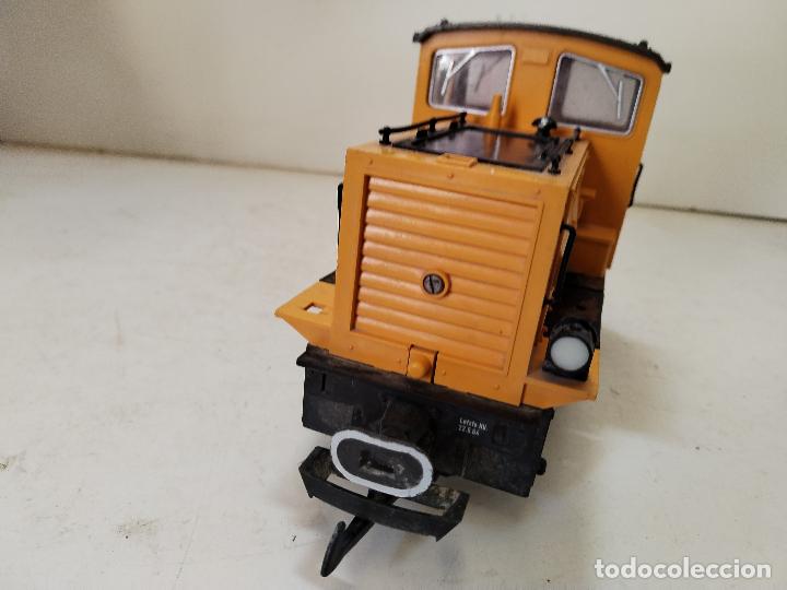 Trenes escala: LGB 2090, D-10 AMARILLA BY LEHMANN LOCOMOTORA DIESEL - Foto 3