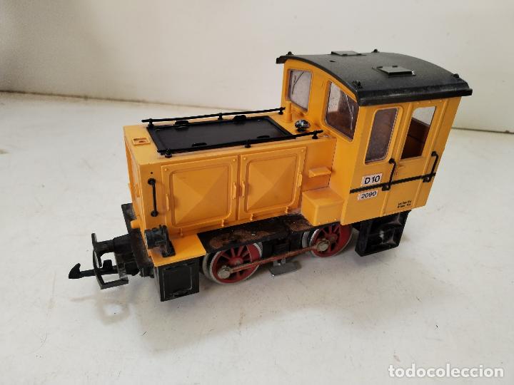 Trenes escala: LGB 2090, D-10 AMARILLA BY LEHMANN LOCOMOTORA DIESEL - Foto 1