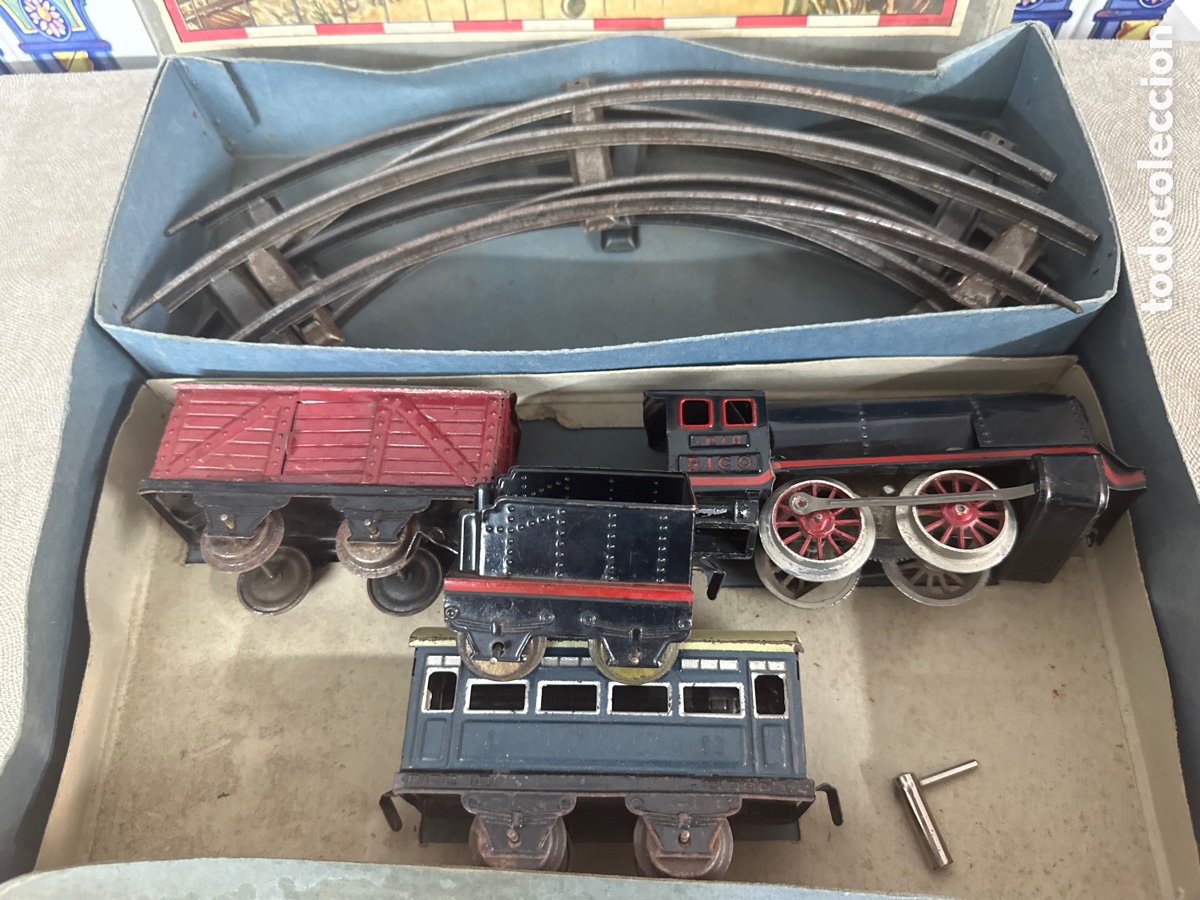 Trenes escala: Tren de la marca rico en su caja funci&oacute;n - Foto 2
