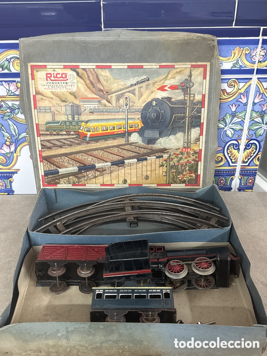 Trenes escala: Tren de la marca rico en su caja funci&oacute;n - Foto 1