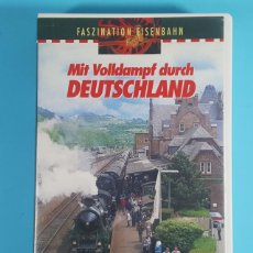 Trenes Escala: CINTA VHS MARKLIN MIT VOLLDAMPF DURCH DEUTSHLAND (TRENES MARKLIN A TRAVES DE ALEMANIA) 1996 VOF 8684