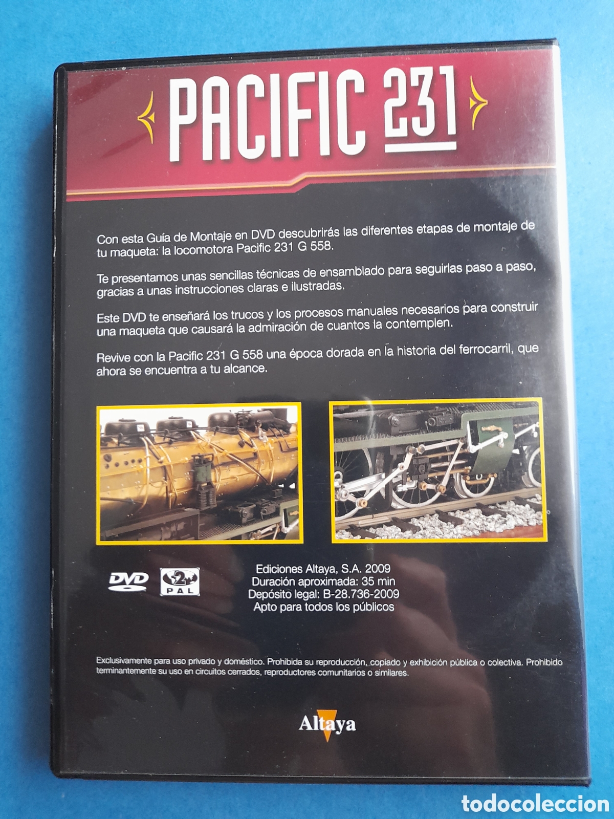 Trenes escala: Altaya dvd Pacific 231 - Foto 2
