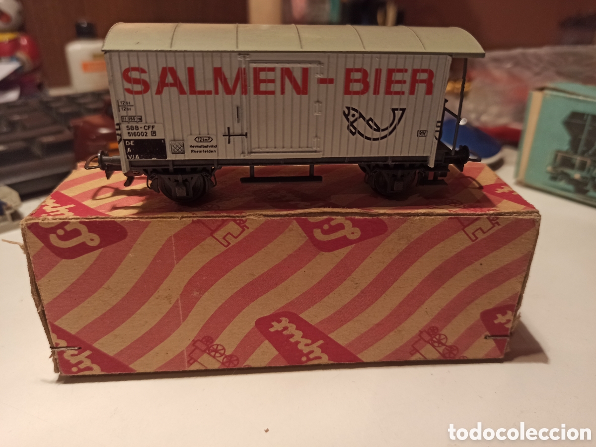 Trenes escala: VAGON MERCANCIAS LILIPUT - Foto 1