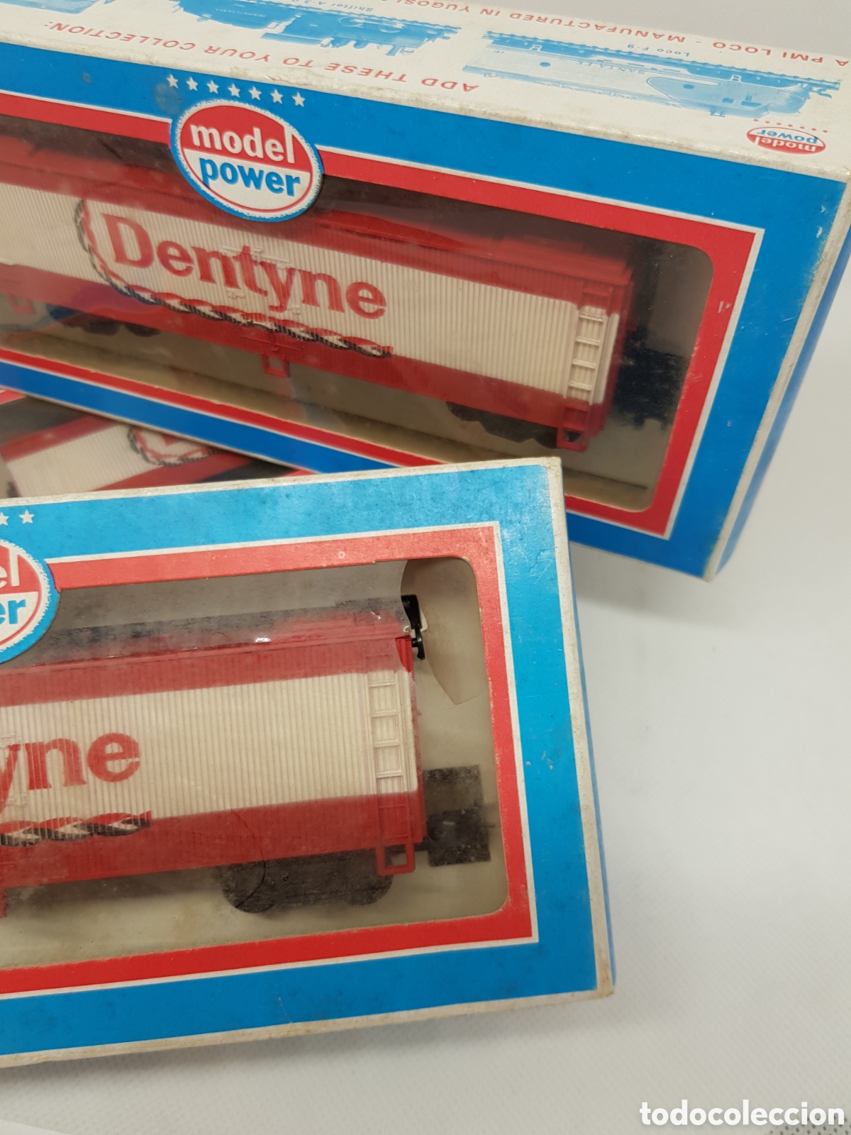 Trenes escala: 3 furgones Dentyne H0 - Foto 7