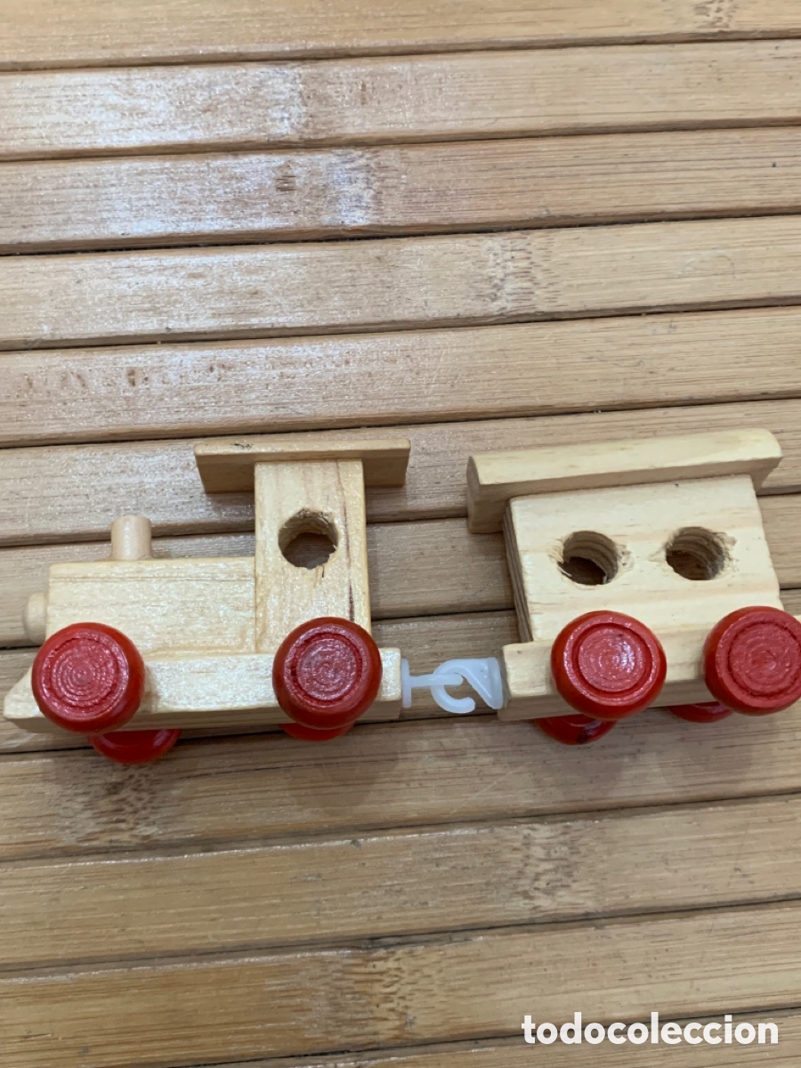 Trenes escala: Trenes de madera - Foto 3