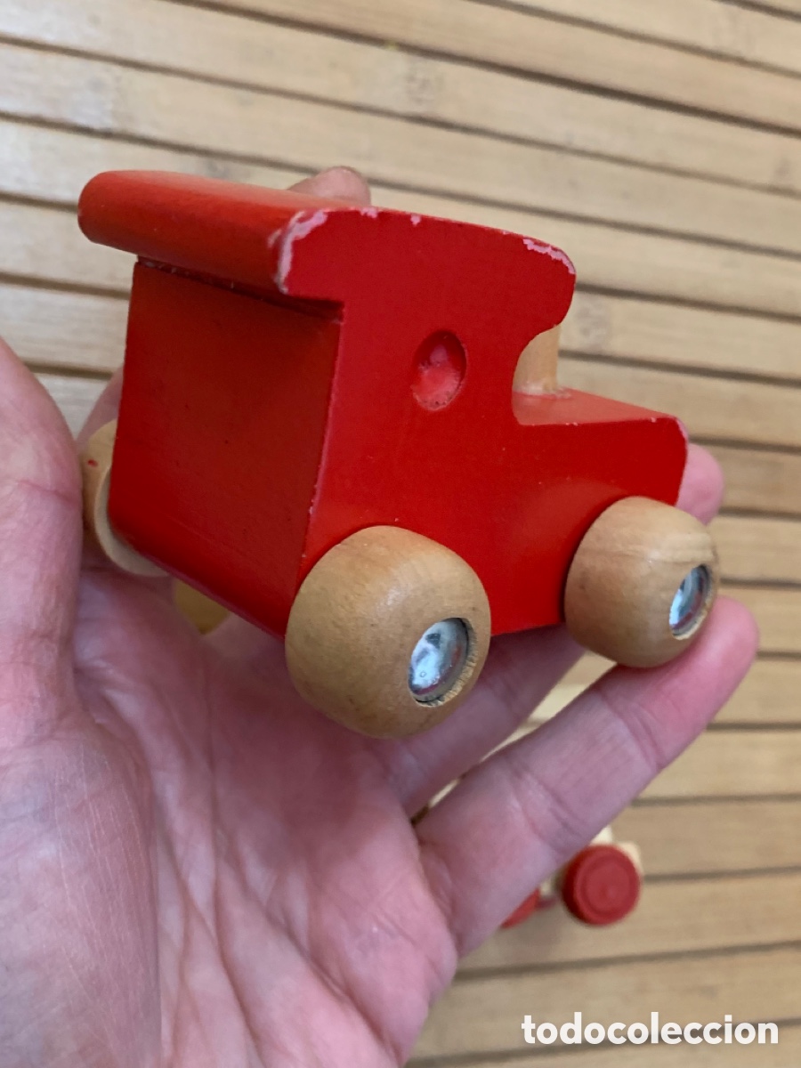 Trenes escala: Trenes de madera - Foto 4
