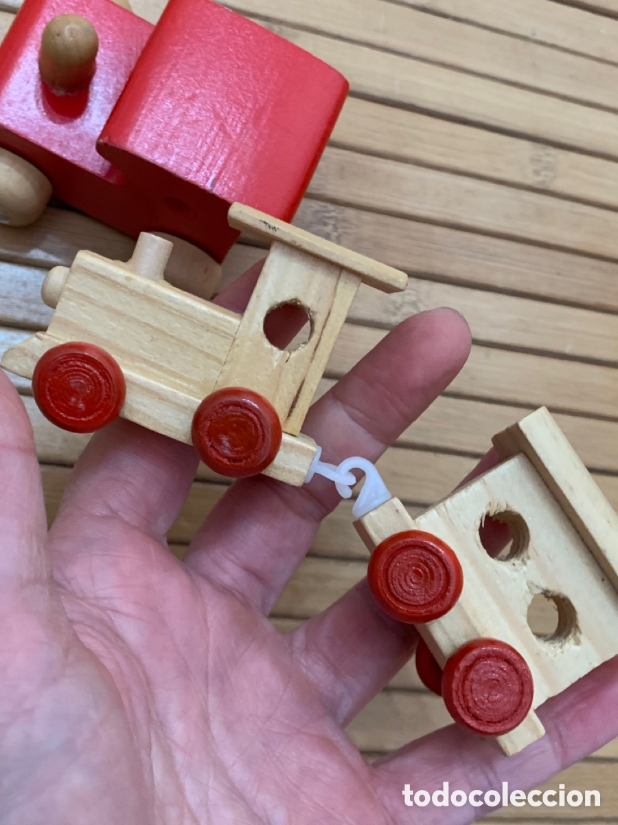 Trenes escala: Trenes de madera - Foto 6