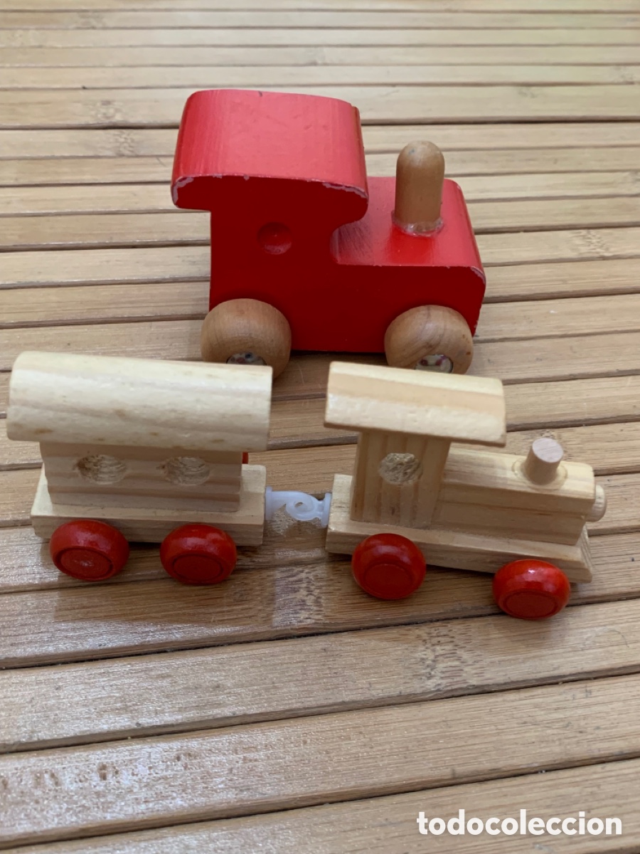 Trenes escala: Trenes de madera - Foto 1