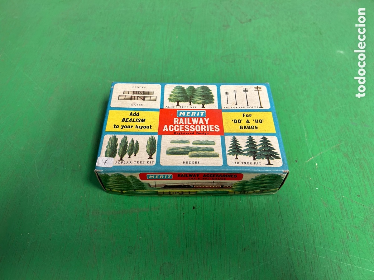 Trenes escala: M&Eacute;RIT RAILWAYS ACCESORIES HO RF 5050 SETOS - Foto 1