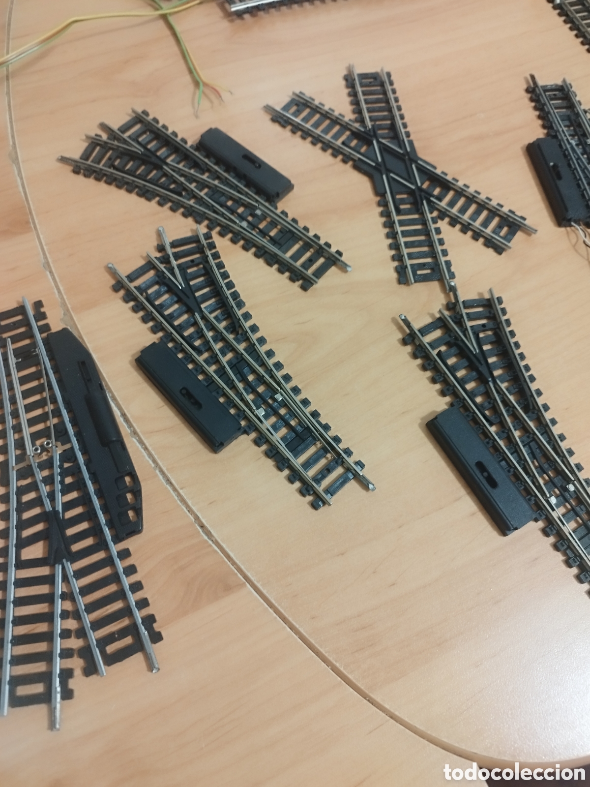 Trenes escala: Gran lote de v&iacute;as de tren - Foto 9