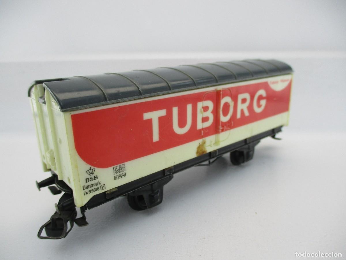 Trenes escala: VAGON MERCANCIA ESCALA HO REF AJ - Foto 2