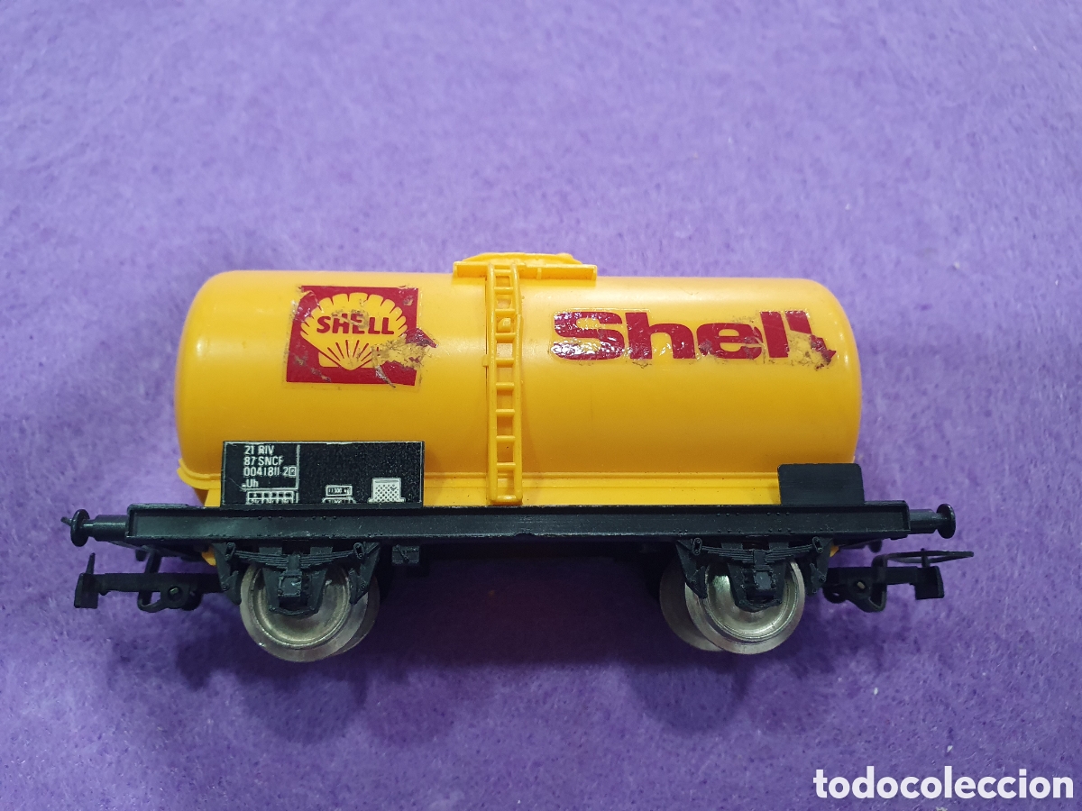 Trenes escala: Vag&oacute;n H0. Shell. (L28) - Foto 3