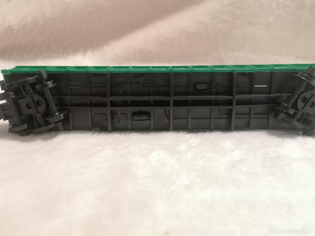 Trenes escala: VAGON TRANSPORTE CON DOS CONTAINER - Foto 3