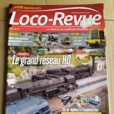 Trenes Escala: REVISTA LOCO-REVUE N°818 , SEPTIEMBRE 2015