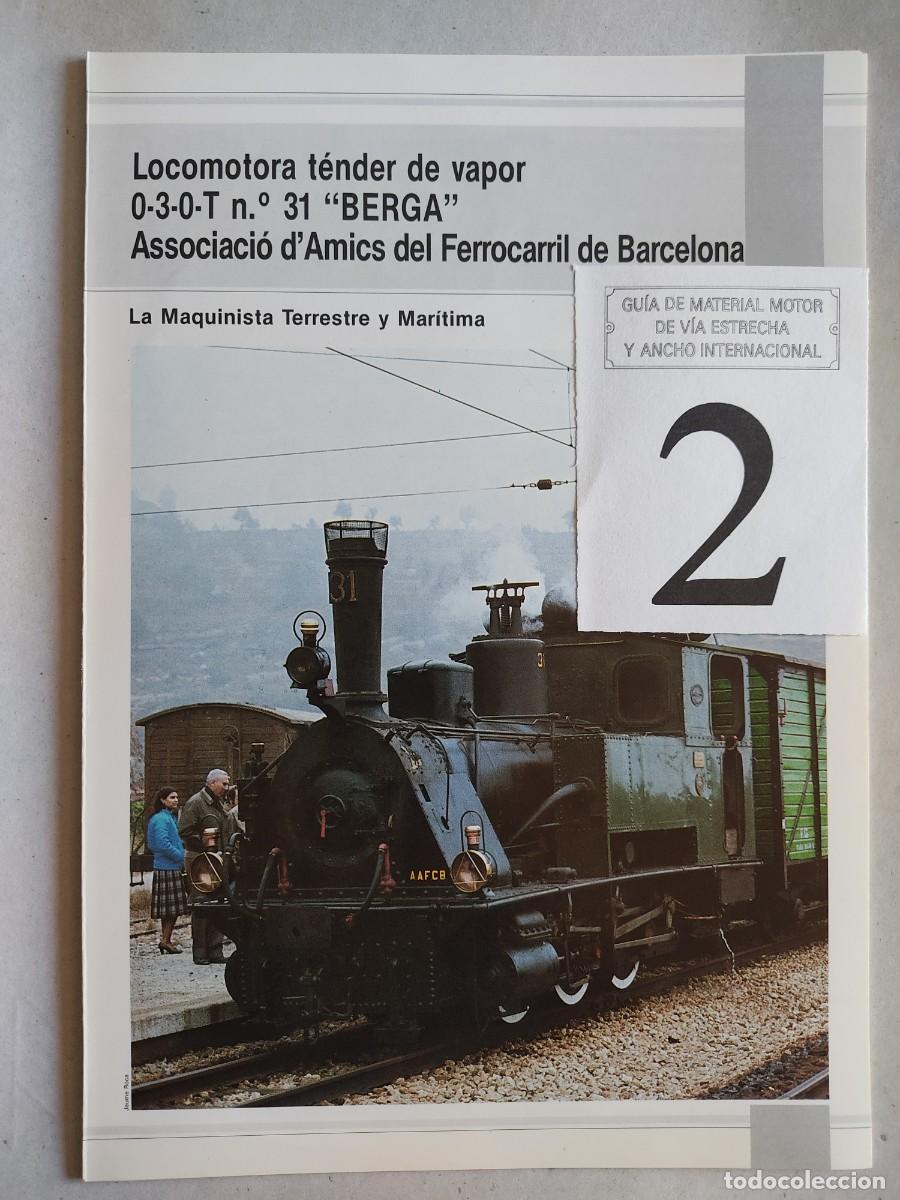 Trenes escala: GU&Iacute;A DE MATERIAL MOTOR DE V&Iacute;A ESTRECHA - Foto 2