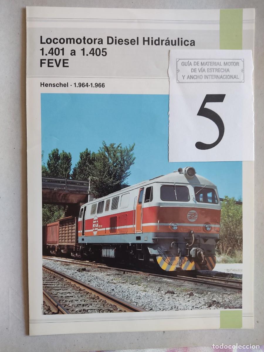 Trenes escala: GU&Iacute;A DE MATERIAL MOTOR DE V&Iacute;A ESTRECHA - Foto 5