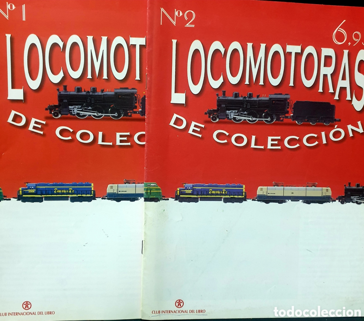 Trenes escala: N&uacute;meros 1 y 2 de &rdquo;Locomotoras de Colecci&oacute;n&rdquo; - Foto 1