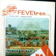 Trenes Escala: REVISTA FEVETRÉN N°16 SEPTIEMBRE 1986