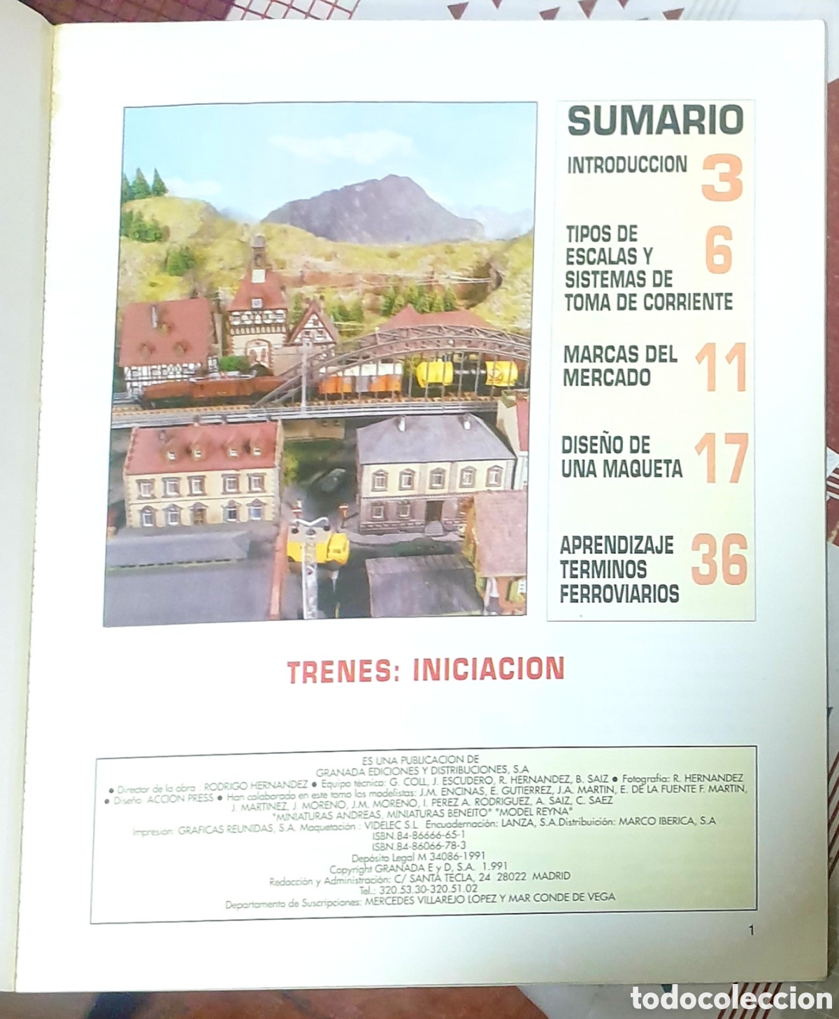Trenes escala: Modelismo Pr&aacute;ctico, de ediciones Granada. Trenes Iniciaci&oacute;n - Foto 2