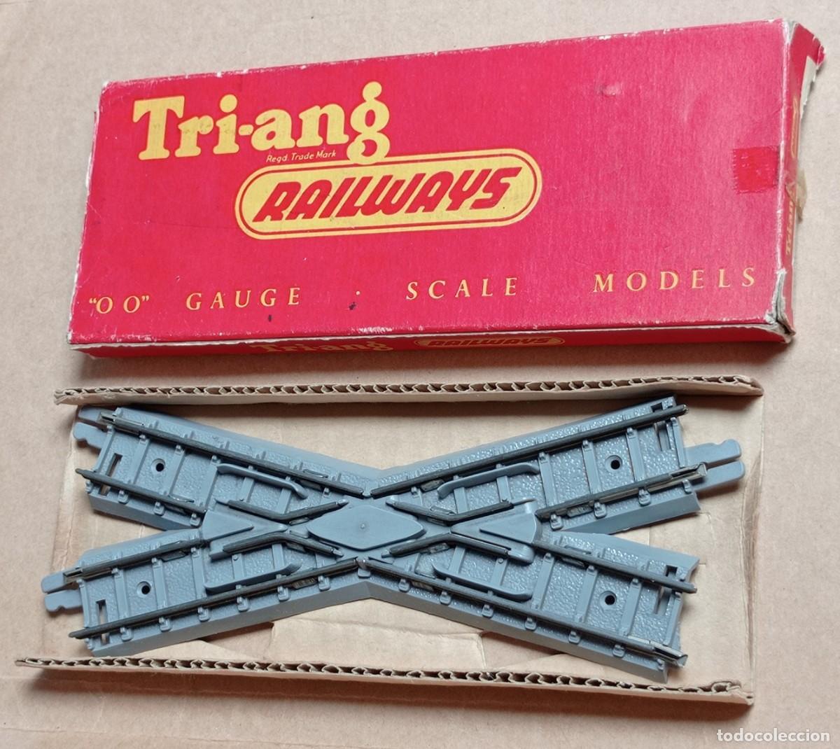 Trenes escala: Triang: Cruce v&iacute;as - Foto 1