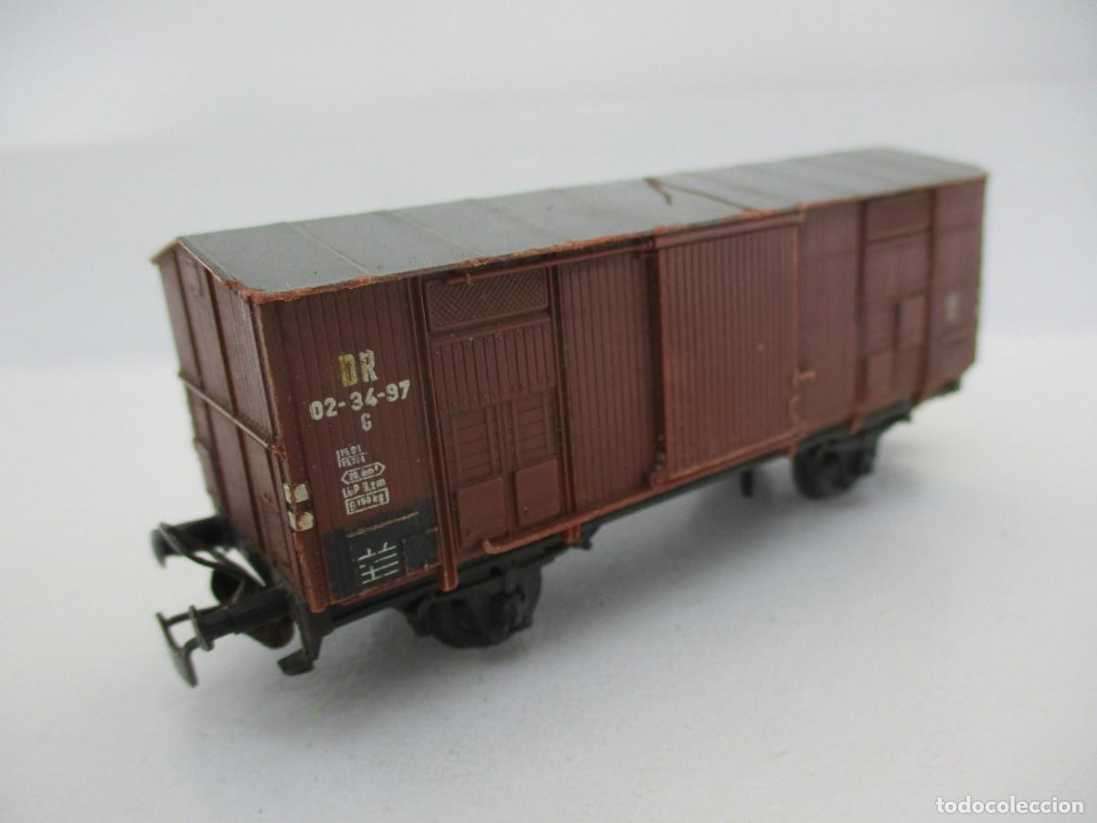 Trenes escala: VAGON MERCANCIA ESCALA HO REF H - Foto 2