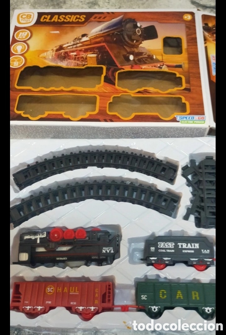 Trenes escala: Speed & Go, tren con vagonetas - Foto 3