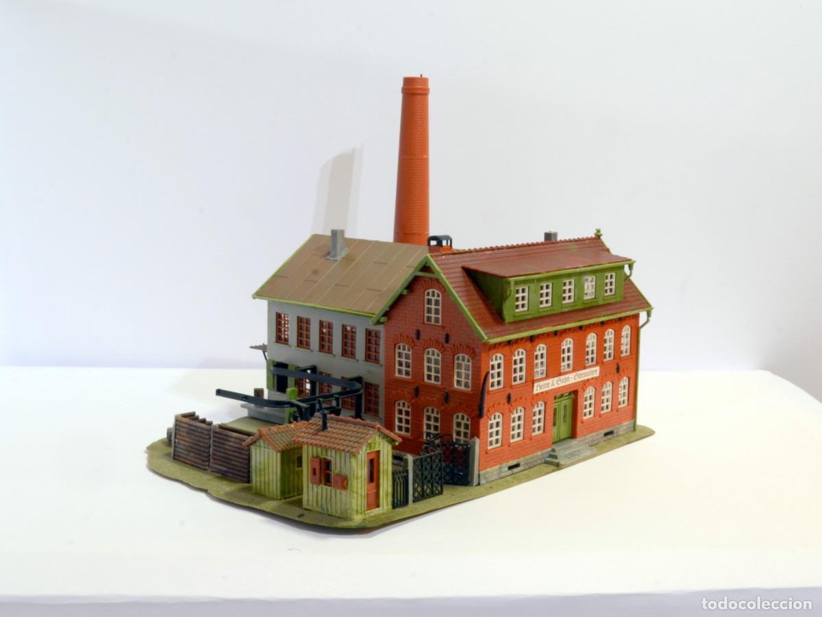 Trenes escala: Faller Edificios Escala H0 F&aacute;brica de Tornillos Heine und Sohn