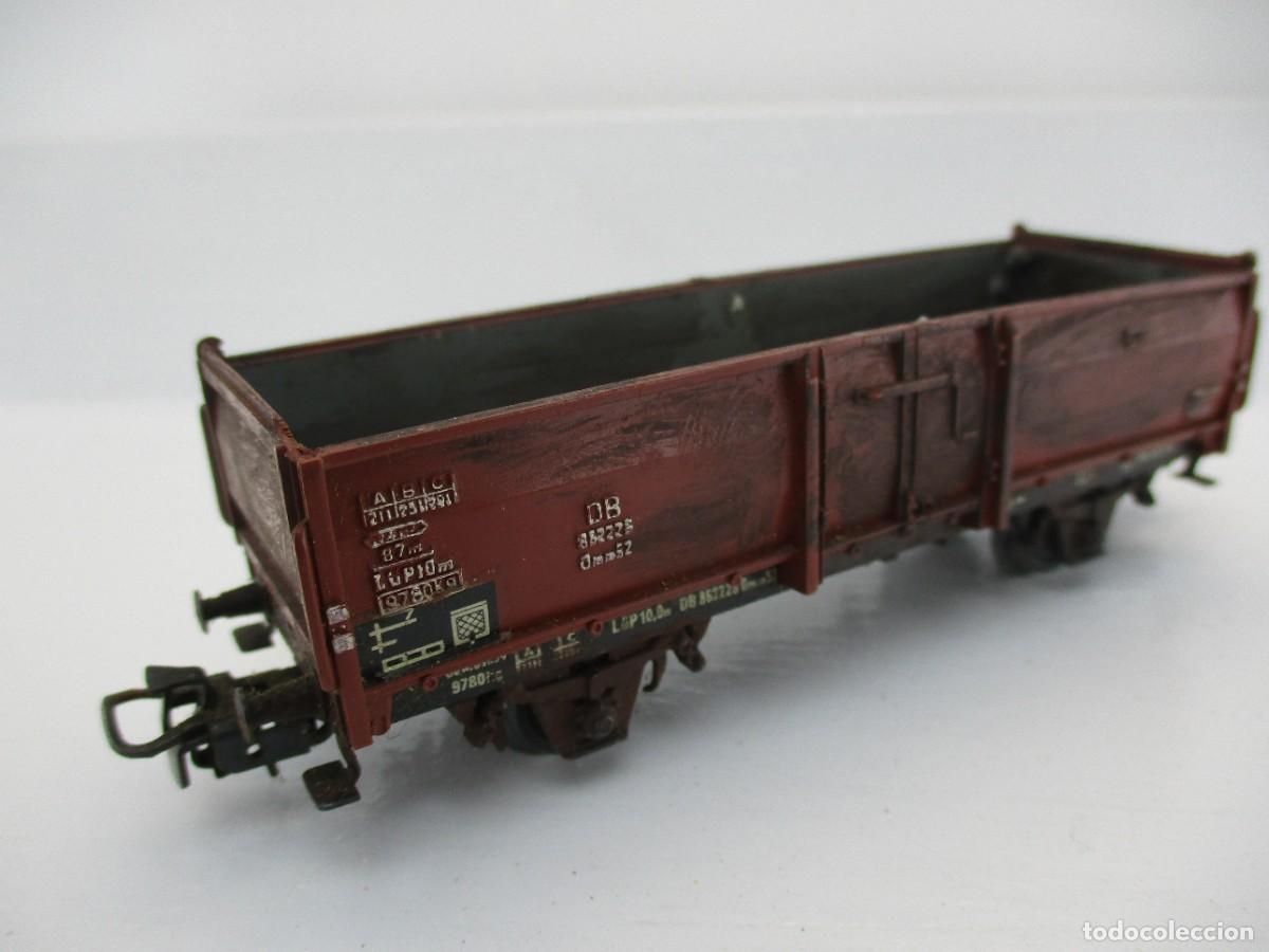 Trenes escala: VAGON MERCANCIA ESCALA HO REF MK - Foto 2