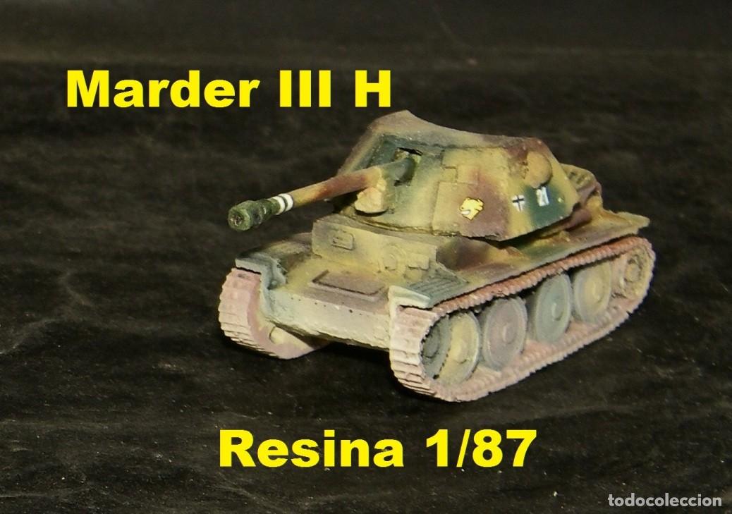 Trenes escala: Marder III H, resina 1/87 - Foto 1