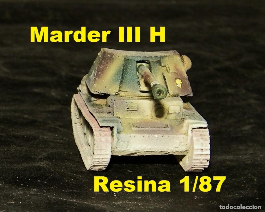 Trenes escala: Marder III H, resina 1/87 - Foto 3
