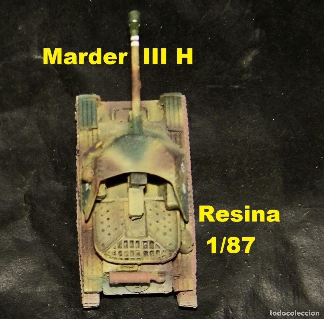 Trenes escala: Marder III H, resina 1/87 - Foto 4