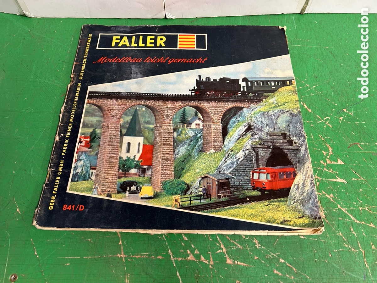 Trenes escala: FALLER CAT&Aacute;LOGO EN ALEM&Aacute;N A&Ntilde;OS 60 - Foto 1