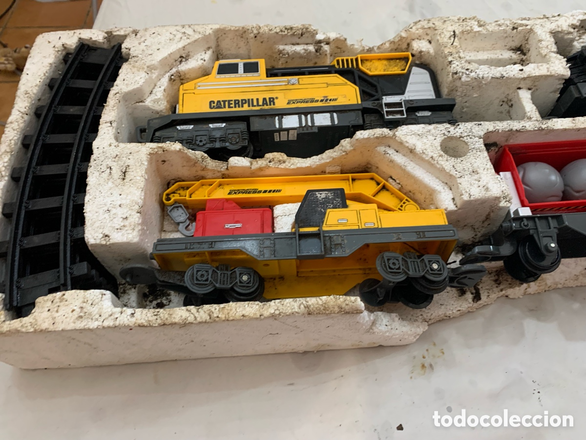Trenes escala: M&aacute;quina de tren a pilas - Foto 2