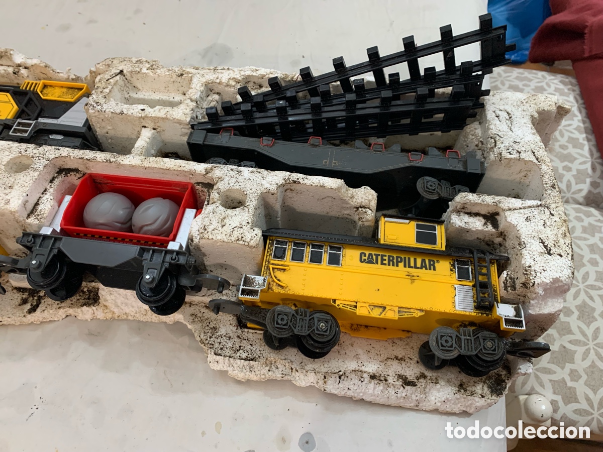 Trenes escala: M&aacute;quina de tren a pilas - Foto 3
