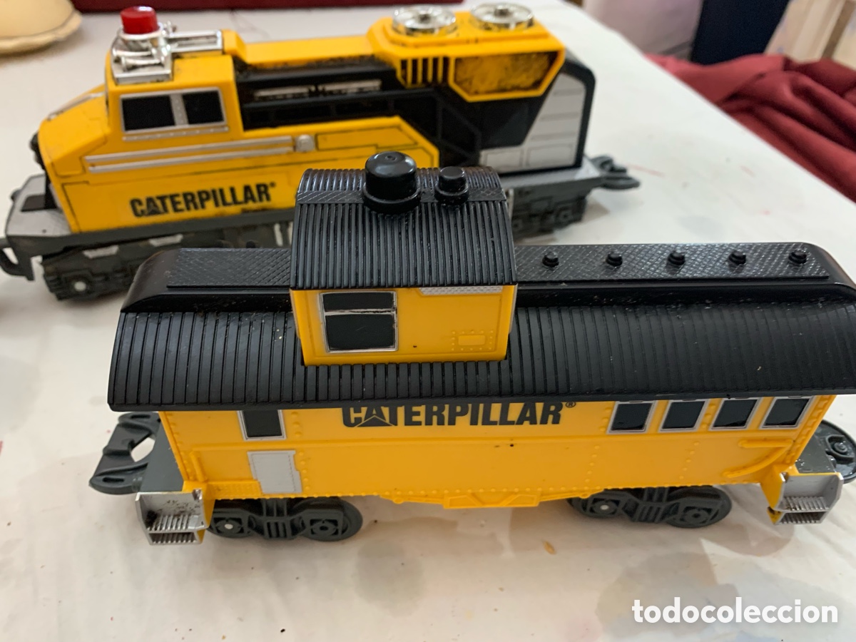 Trenes escala: M&aacute;quina de tren a pilas - Foto 5