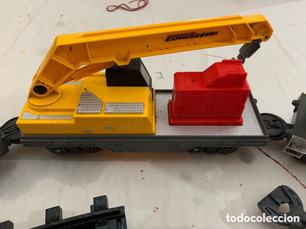Trenes escala: M&aacute;quina de tren a pilas - Foto 10