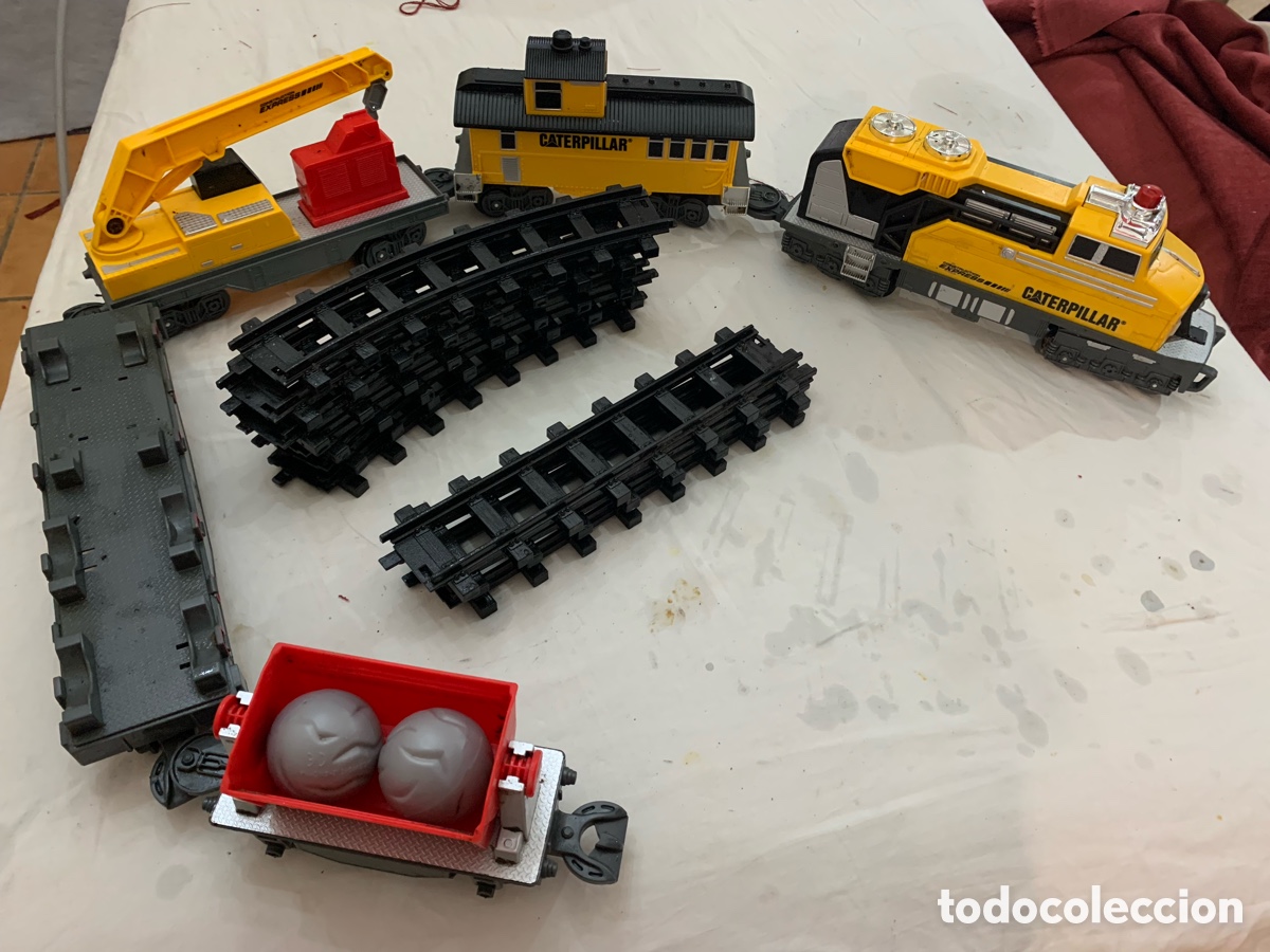 Trenes escala: M&aacute;quina de tren a pilas - Foto 13