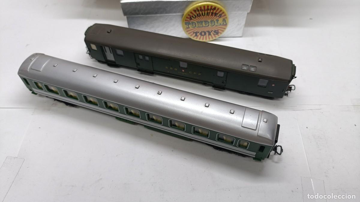 Trenes escala: LILIPUT VAGON H0 SBB CFF ( 2 VAGONES ) - Foto 4