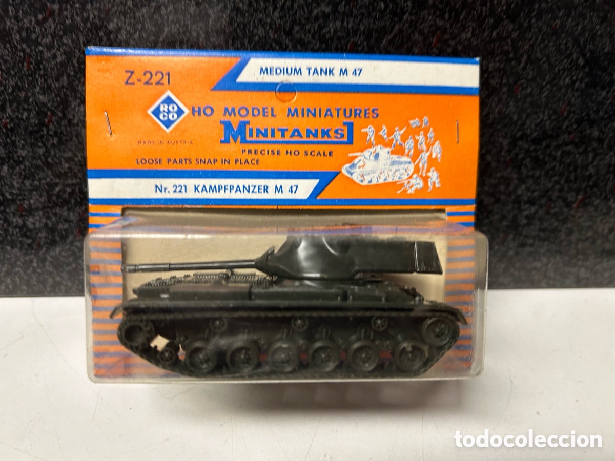 Trenes escala: MINITANKS HO MINITURAS KAMPFPANZER M 47 - Foto 1