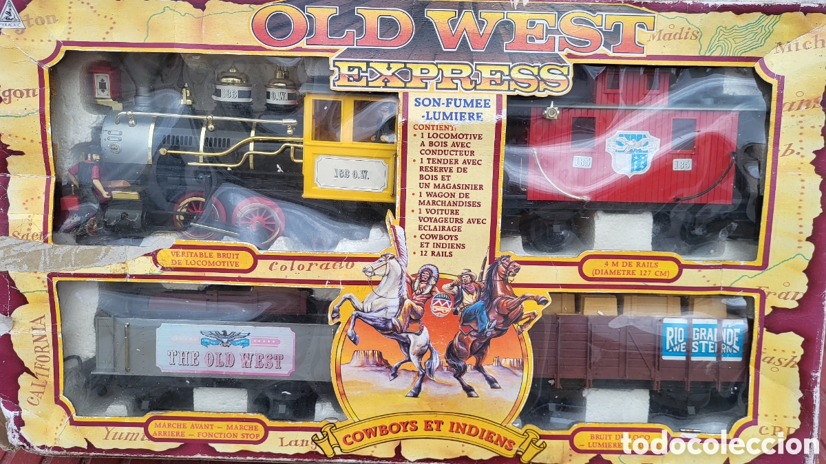 Trenes escala: Juguete tren Old West Express - Foto 7