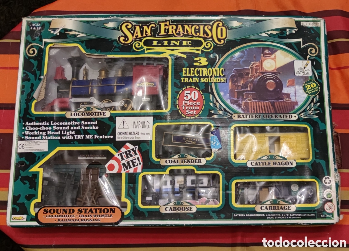 Trenes escala: Tren a pilas San Francisco Line - Foto 1