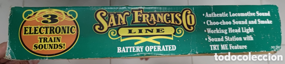 Trenes escala: Tren a pilas San Francisco Line - Foto 4