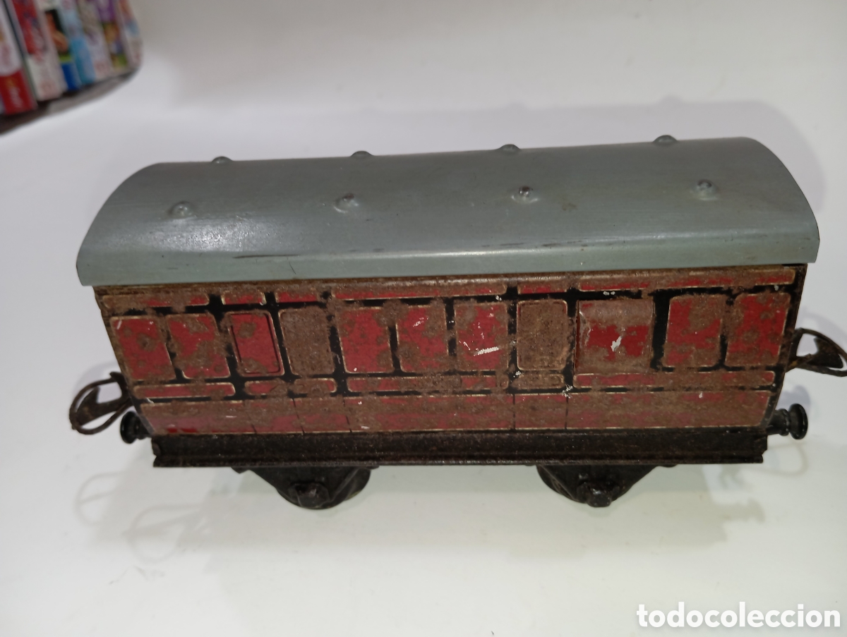 Trenes escala: Vag&oacute;n de tren meccano - Foto 14