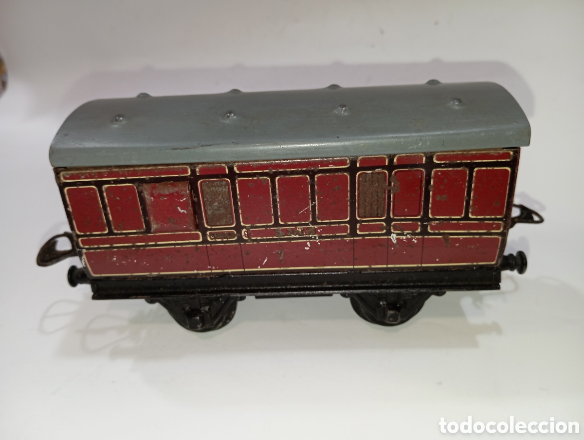 Trenes escala: Vag&oacute;n de tren meccano - Foto 16