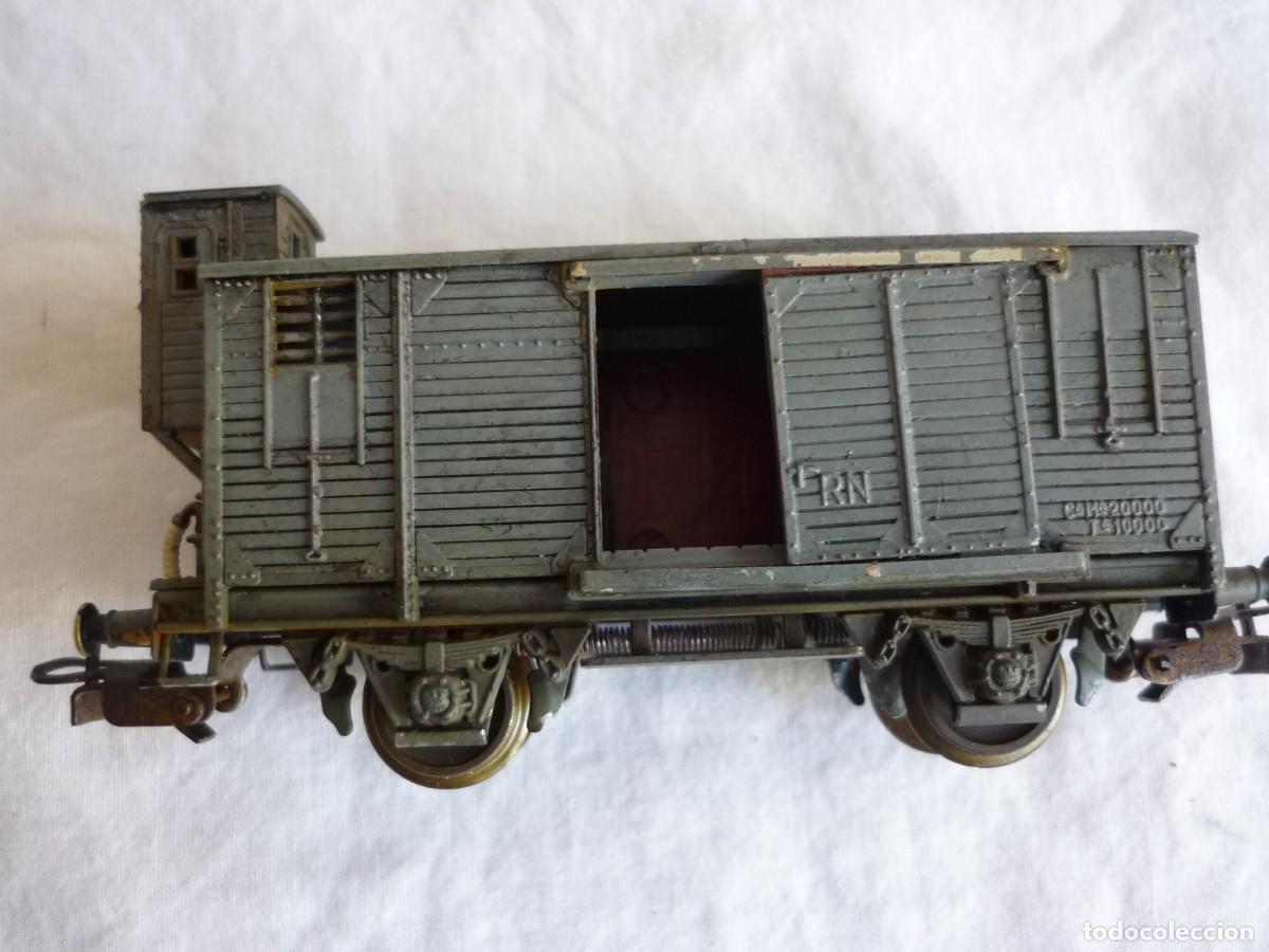Trenes escala: Vag&oacute;n de mercanc&iacute;as escala H0 - Foto 9